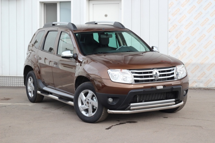 Передний бампер renault duster
